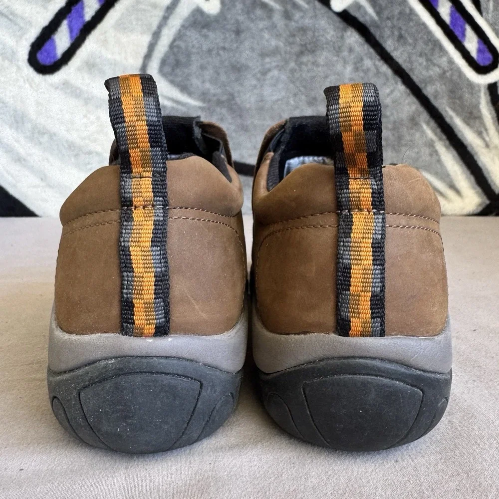 Size 9 - Merrell Mens Jungle Moc Slip On Shoes Brown Leather J60831